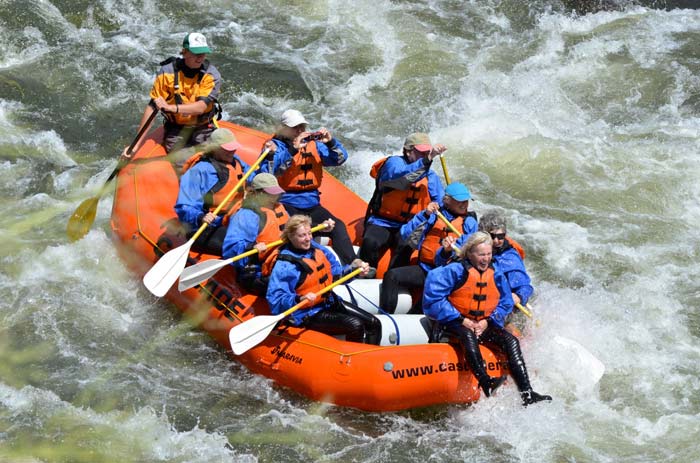 Idaho river rafting