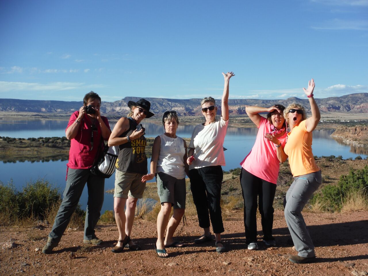 Canyon Calling Womens Tour to Lake Abiquiu