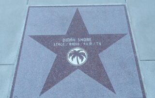 Dinah Shore on Hollywood Star Walk - Canyon Calling Adventure Tours for women
