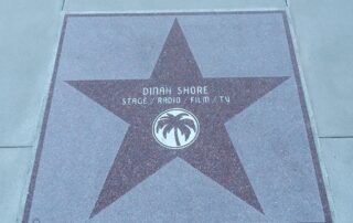 Dinah Shore on Hollywood Star Walk - Canyon Calling Adventure Tours for women