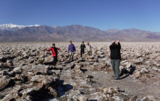Visit the Devil's Golf Course in Death Valley with fellow women travelers