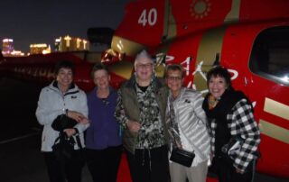 Take helicopter tour over the Los Vegas Strip with fellow women travelers