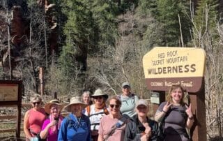 Visit the Red Rock Secret Mountain Wilderness with Canyon Calling tours for women only