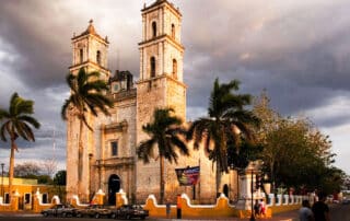 Check out the vibrant colonial city of Valladolid on your next gal's adventure to the Yucatan Peninsula, Mexico