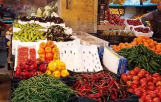 Shop at the local farmers markets in Amman, Jordan - one of the oldest cities in the world!
