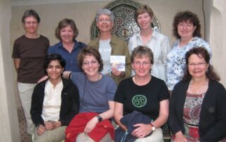 Women having the time of their lives travelling together in Morocco