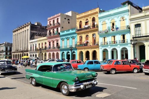 Antique cars in Cuba - Women Travel Adventure Trips