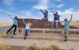 Visit the Wupatki National Monument with fellow women travelers and Canyon Calling small group tours