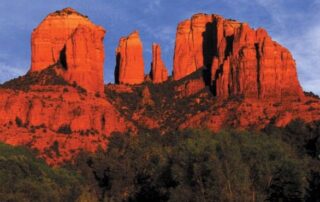 Cathedral Rock at Sunset in Sedona, Arizona