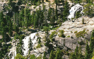 View of Eagle Waterfalls, Lake Tahoe