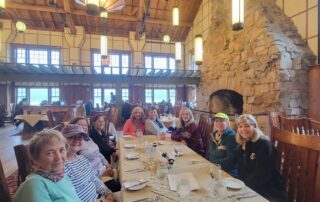 Enjoy cozy lodging with fellow women travelers on your next gal's trip to Montana with Canyon Calling
