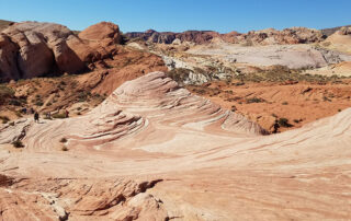 Hiking the rock waves of Death Valley - Women Travel Adventure Tours to Nevada