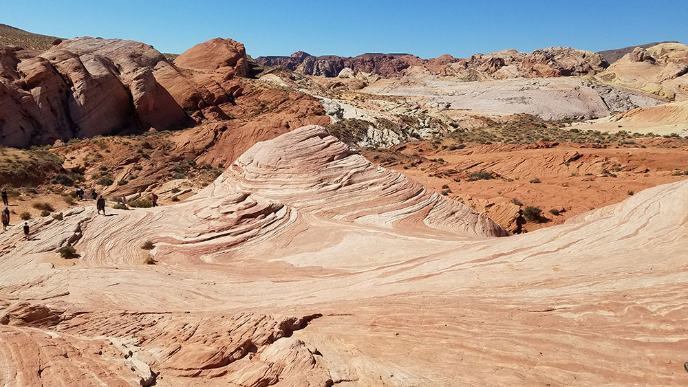 Hiking the rock waves of Death Valley - Women Travel Adventure Tours to Nevada