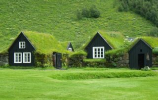 Tour the turf houses of Old Iceland at the Skógar Museum with Canyon Calling Adventures