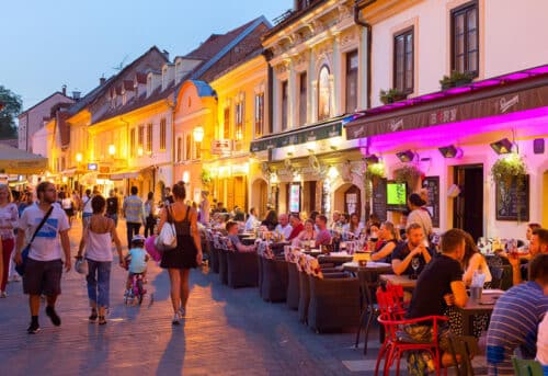 Explore historical Zagreb during your women-only tour of Croatia