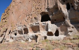 Cavernous rock formations in NM - Travelling adventures for women