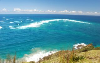 Breathtaking view of the turquoise waters of New Zealand