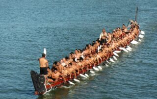 Maori war canoe - Woman Travel Adventure Tours to New Zealand