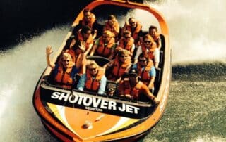 Take the Shotover Jet Ride on women only active Adventure to New Zealand with Canyon Calling