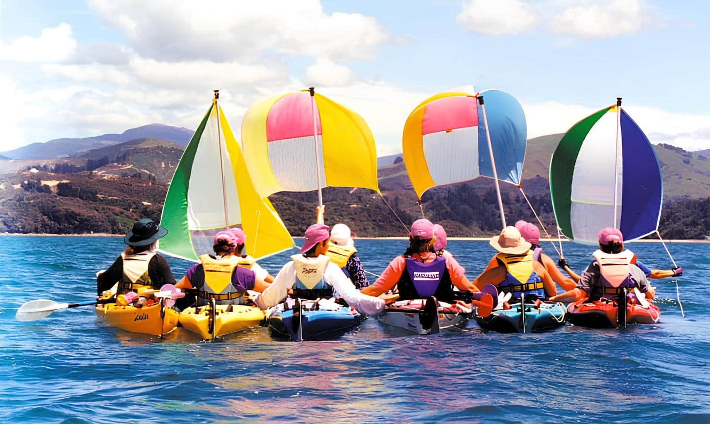 Hoist your sails and relax on sea kayaking vacation to New Zealand with Canyon Calling women-only tours