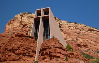 View of Sedona's Chapel - AZ trips for women travelers