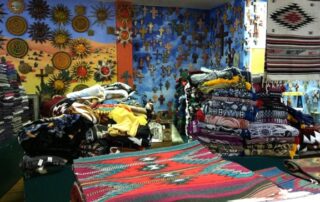 Shop in Santa Fe with fellow women travelers and Canyon Calling Adventures