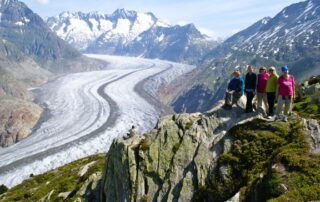 Women hiking the Swiss Alps - Canyon Calling Travel Adventure Tours to Europe