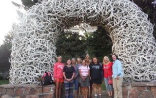 Visit Jackson Hole, WY with fellow women travelers on Canyon Calling small group adventure tours to Yellowstone