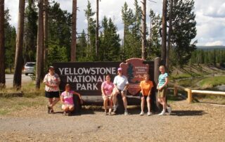 Travel to Yellowstone National Park with your tribe on active getaway with Canyon Calling