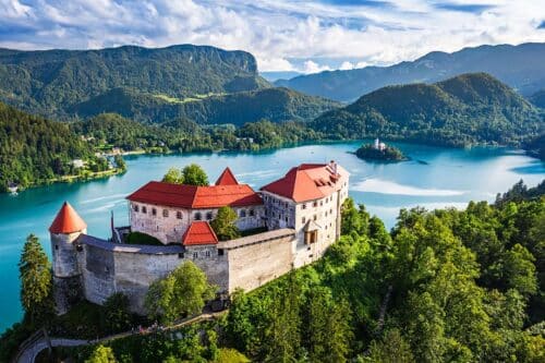 Slovenia Bled Castle