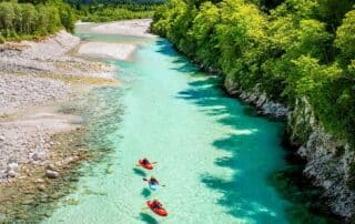 Slovenia Soca kayaking