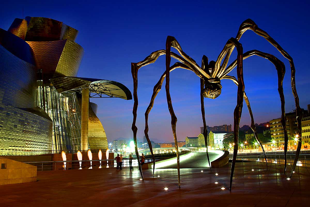 Spain Museo Guggenheim Bilbao active trips for women Europe